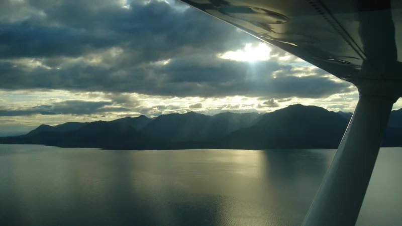Lake Clark in Lake Clark National Park, Alaska.