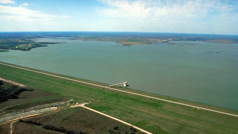 USACE Granger Lake and Dam.jpg