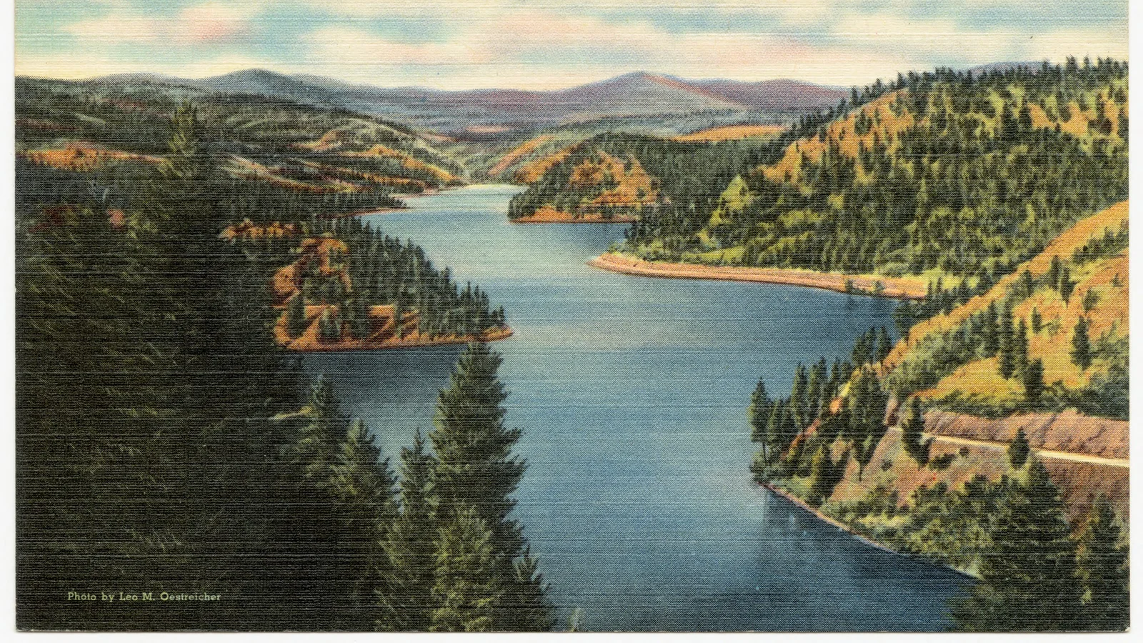 Lake Coeur d'Alene, Idaho.
