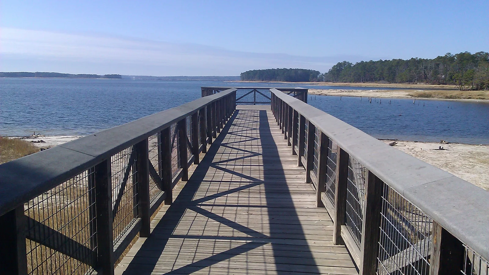 Toledo Bend Reservoir at South Toledo Bend State Park.