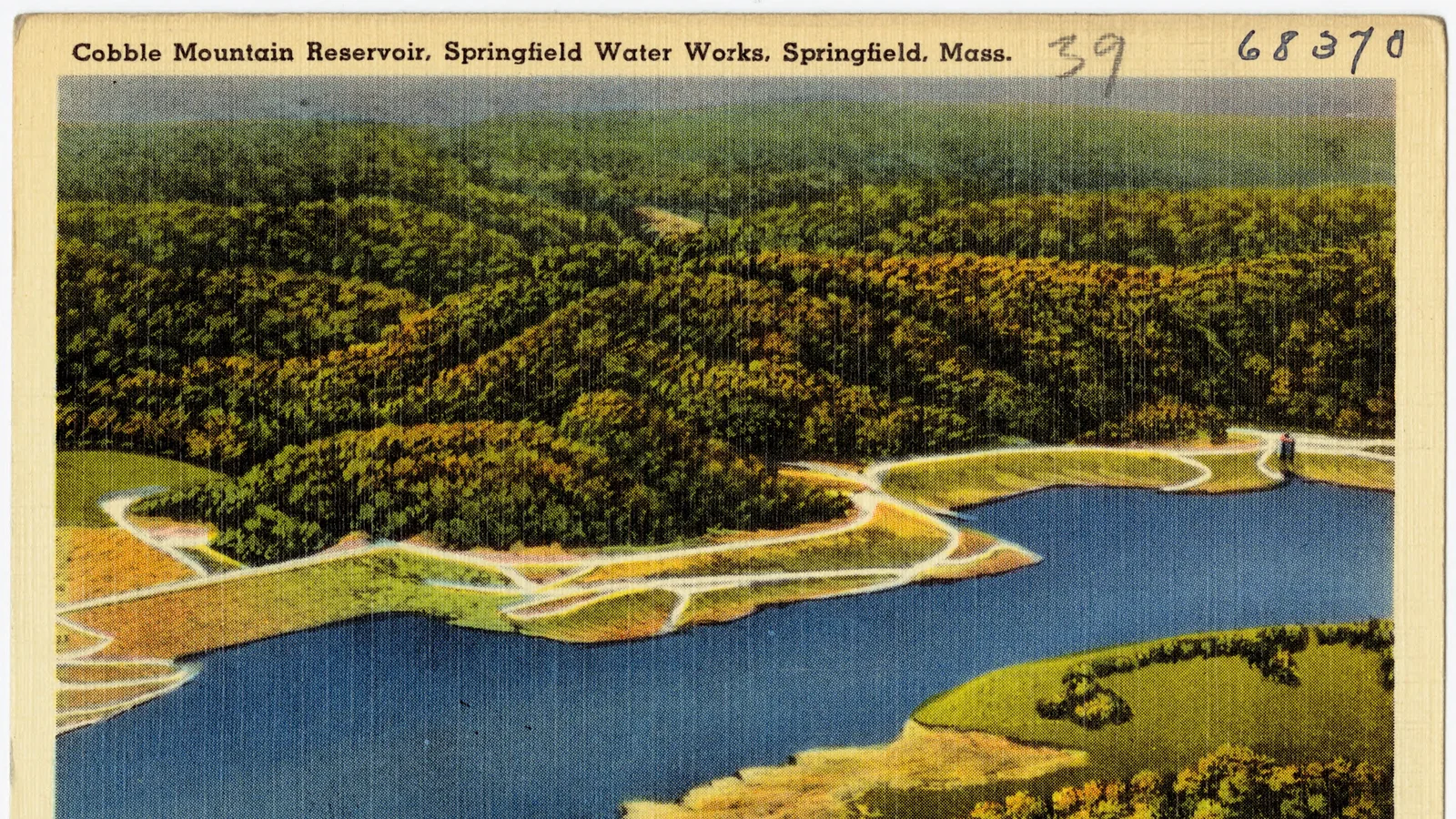 Cobble Mountain Reservoir, Springfield Water Works, Springfield, Mass (68370).jpg