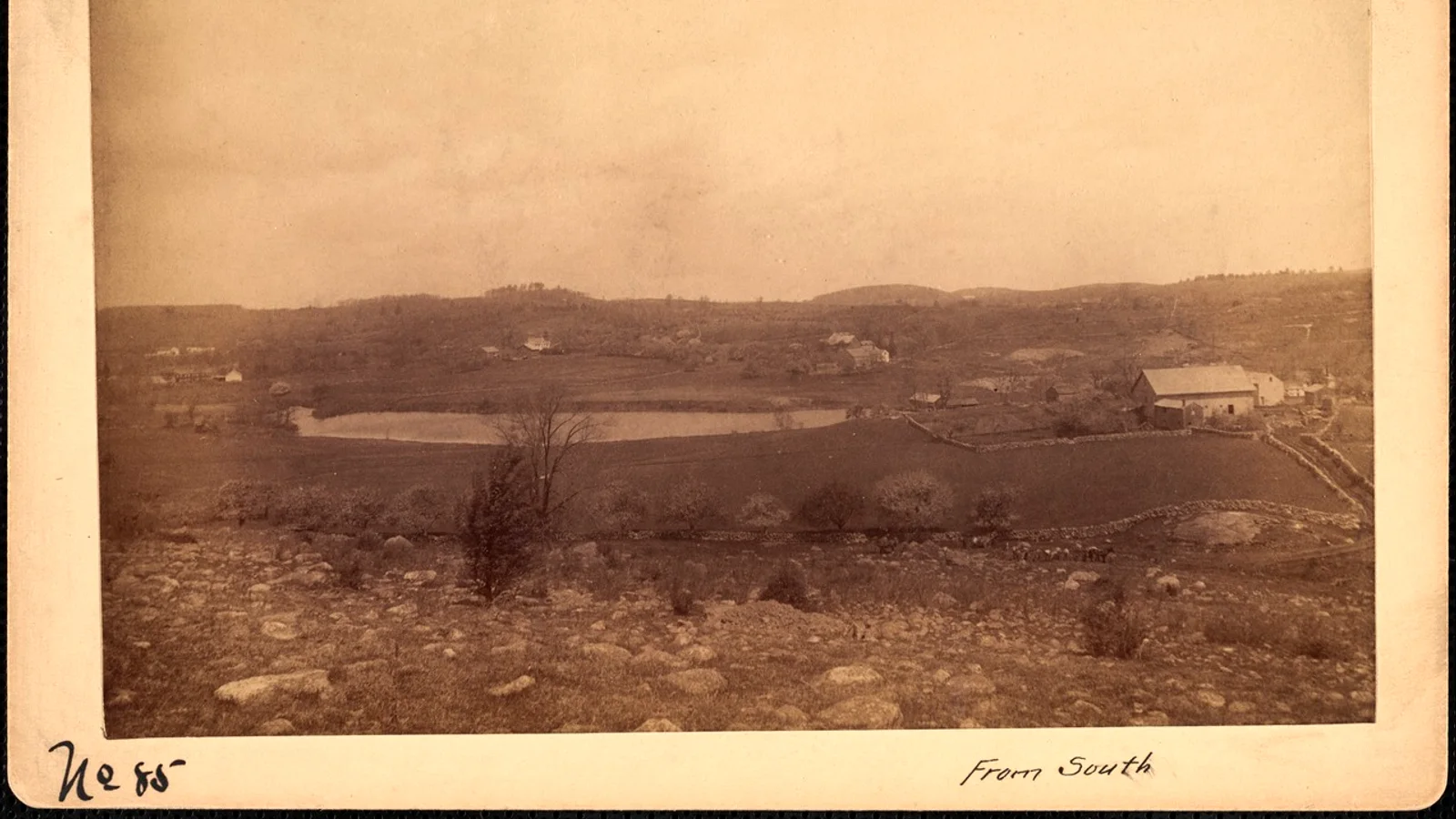 Sudbury Reservoir, construction, from south, Southborough, Mass., ca. 1894 - DPLA - 10e6b4347df9c87695fe4421b87f40c8.jpg