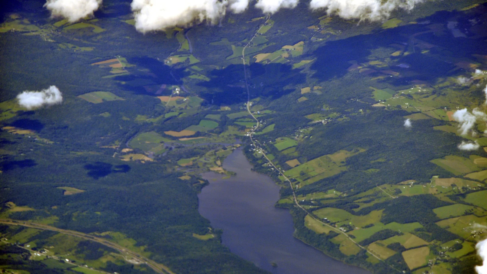 Aerial - Upper Lisle, NY from SW 01 - white balanced (9638363769).jpg