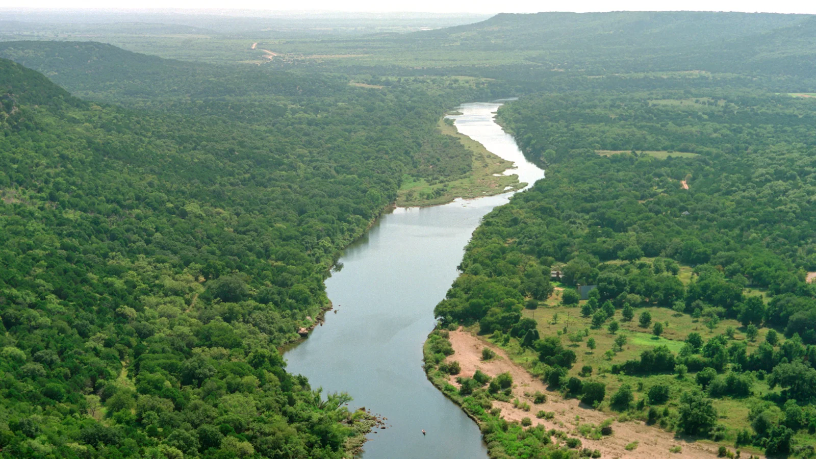 Brazos River below Possum Kingdom Lake, Palo Pinto County, Texas.jpg